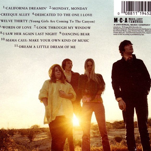 The Mamas & The Papas: 20th Century Masters CD - Picture 2 of 4